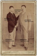 Photo 19ème couple d'hommes Italie - gay interest - Luigi Loso Napoli