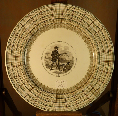 Ancienne assiette parlantes - ancienne,