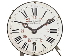 Old PAUL GARNIER GARE horloge Pendule PLM pendulum uhren antik uhr no Comtoise R