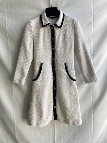 Manteau maje loelia - manteau, ecru