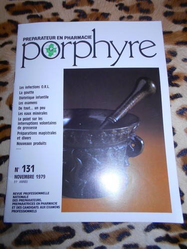 Revue porphyre préparateur - revue,
