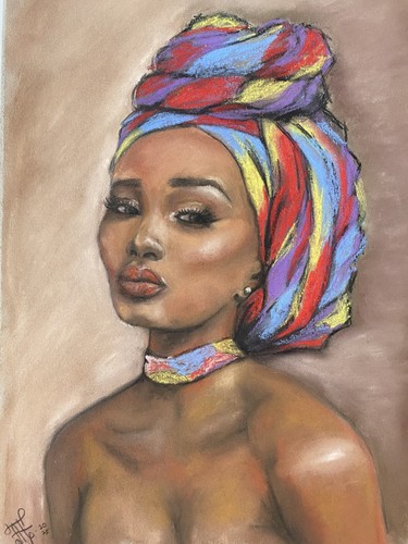 Peinture portrait art original