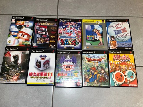 Lot jeux ps2 jap - jeux,