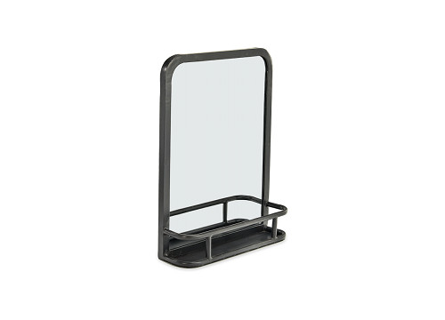 Miroir fer étagère avec - miroir,