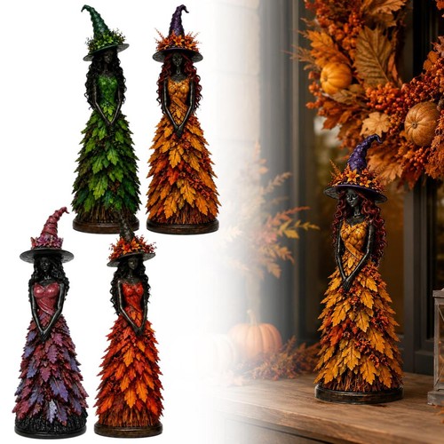 Figurine sorcière résine - sorcière,