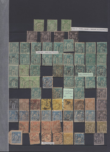 Lot timbres france - lot,