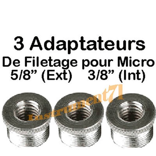Adaptateurs filetage pour - adaptateurs,