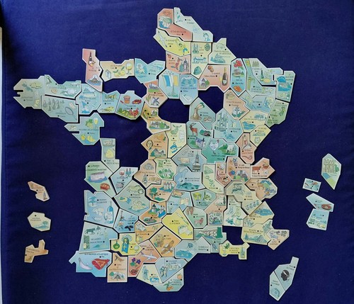Magnet gaulois carte de - le,