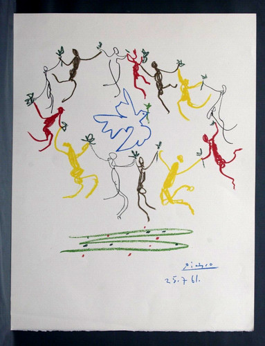 Gravure lithographie couleurs - gravure,