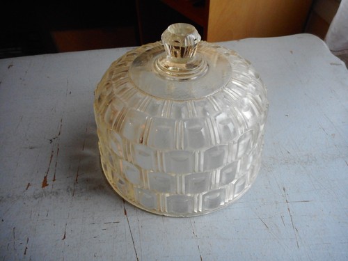 Ancienne cloche fromage - à, en