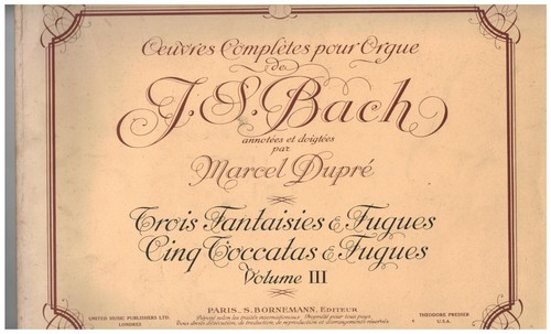 Bach oeuvres completes - s,