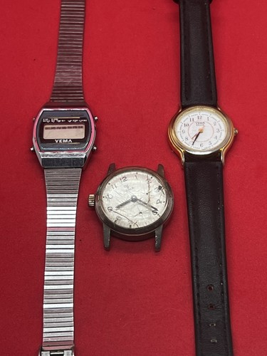 Lot montres vintage - vintage, yema