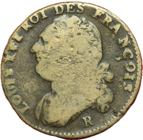 16518 deniers 1792 r - -,