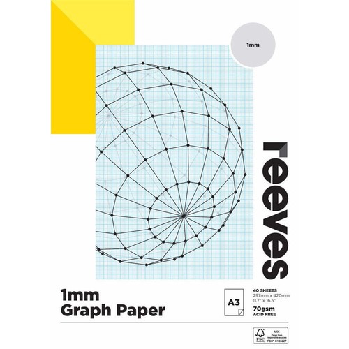 Papier millimétré reeves - millimétré, 1