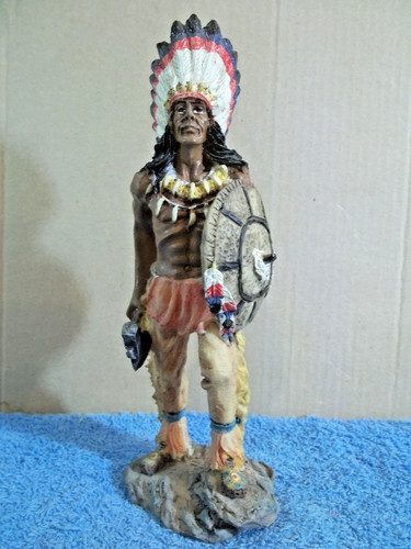 Sachem amérindien figurine - sachem,