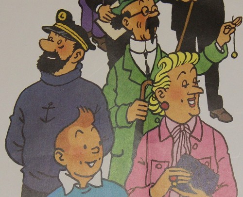 Hergé grande affiche - hergÉ,