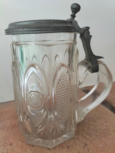 Chope bière ancienne - chope,