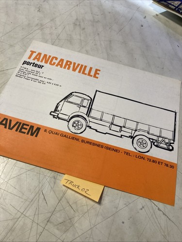 Saviem tancarville porteur - saviem,