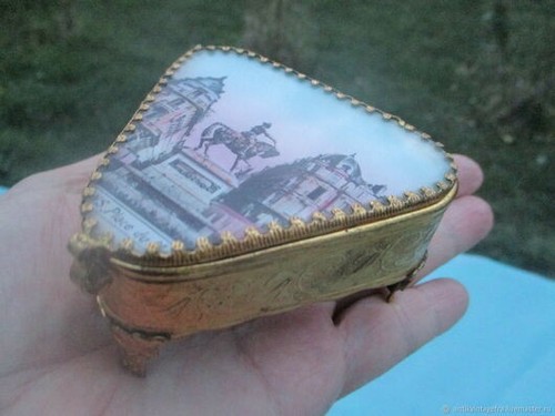 Boîte bijoux ancienne - boîte, à