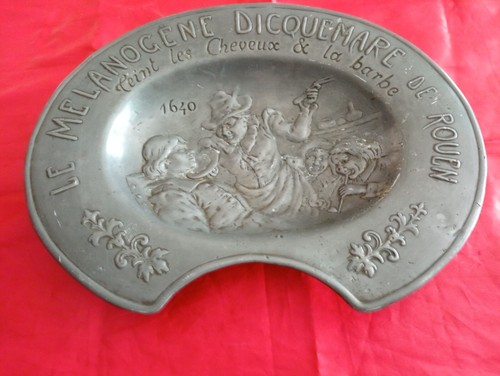 Plat barbe etain melanogene - a,