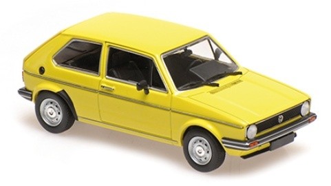 Golf 1980 portes jaune - vw,