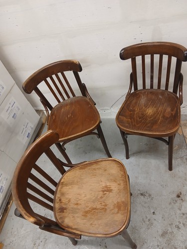 Ancienne chaise bistrot - chaise,