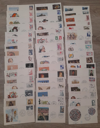 Lot enveloppes premier - 49,