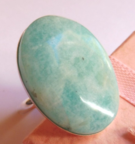 Bague amazonite brésil - bague,
