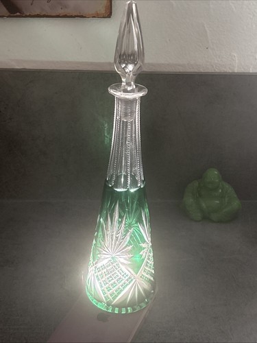 Carafe cristal taillée - en,