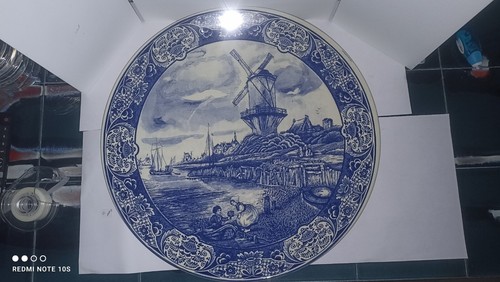 Assiette décorative delft - décorative,