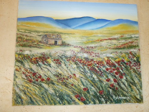Huile sur toile mas - sur,