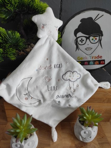 Doudou étoile lune - Étoile,