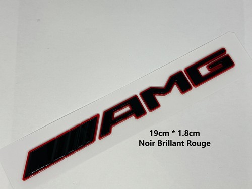 Logo amg noir brillant - logo,