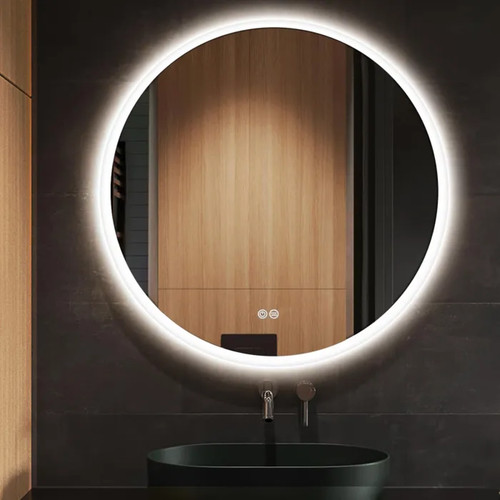 Miroir rond 70cm led - 70cm,