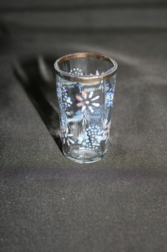 Verre gobelet émaillé - ,