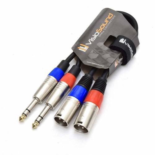 Câble double xlr mâle - double,