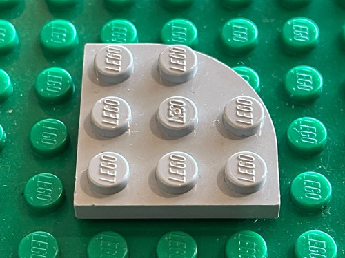 Lego oldgray light gray - light, plate