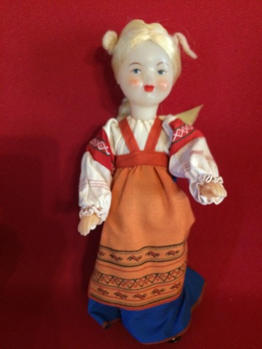 Rare poupée folklorique russe - poupée,