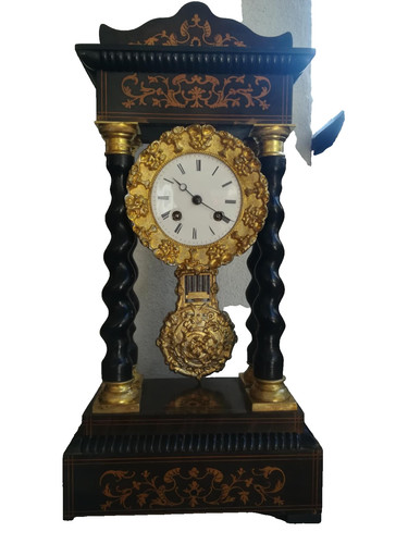 Pendule napoleon iii noire - pendule,