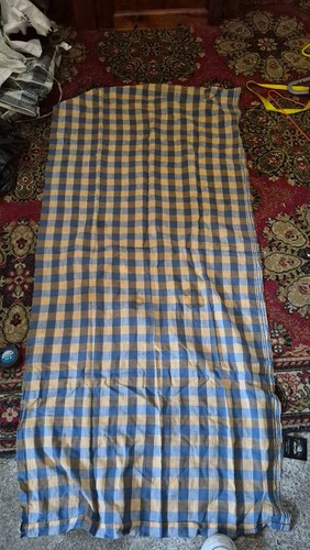 Tissu vintage carreaux - tissu, à
