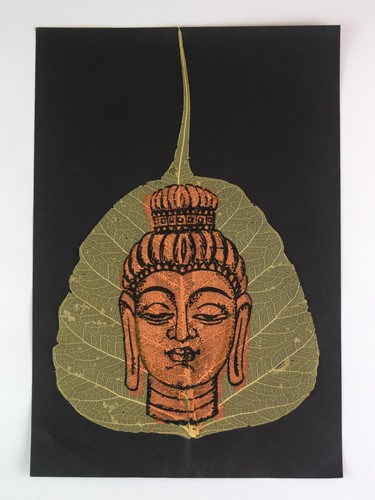 Peinture main bouddha - de, de
