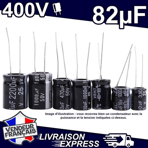 Condensateur chimique - x,