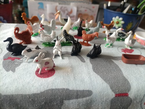 Lot figurines animaux - figurines,