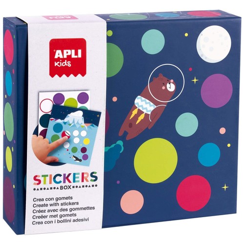 Boîte gommettes enfant - gommettes,