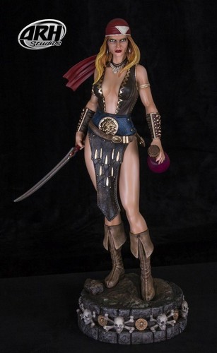 Statue arhian pirate - statue, head