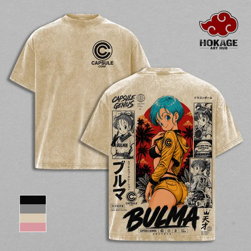 Bulma dbz capsule corp - corp, vintage