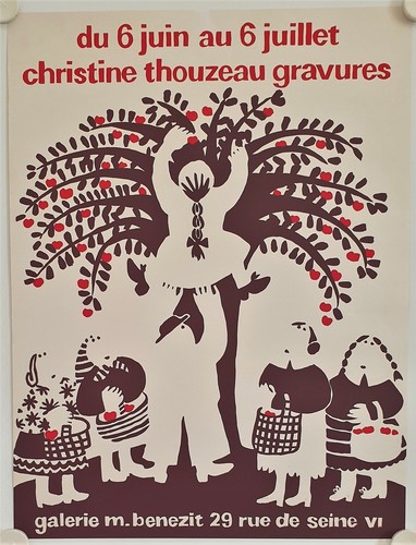 Affiche christine thouzeau - affiche,