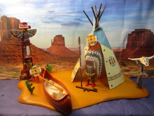 Playmobil 4012 indiens - indiens, chef