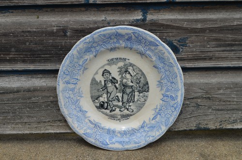 Assiette parlante langage des - assiette, "langage