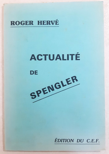 Actualité spengler essai - spengler.,